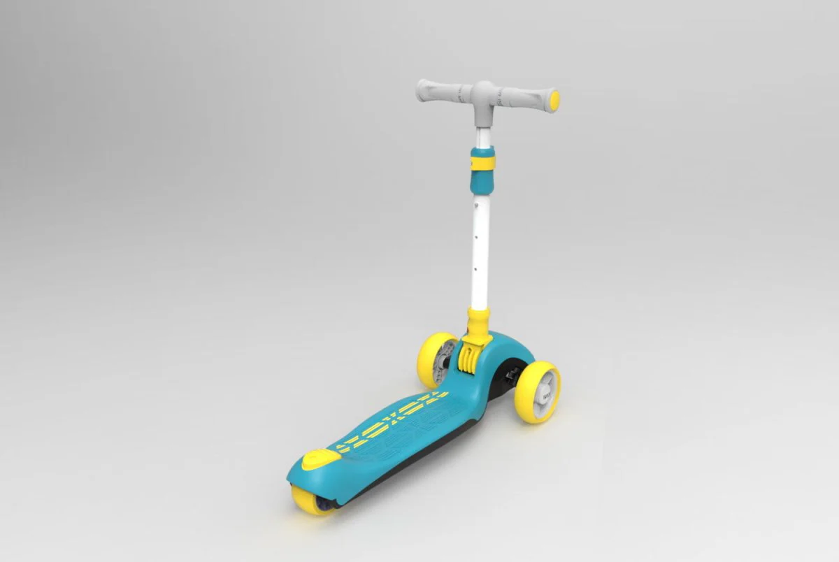 Happy Baby Kinderstep Mini 3 Wiel Street Rider Blauw - Image 5