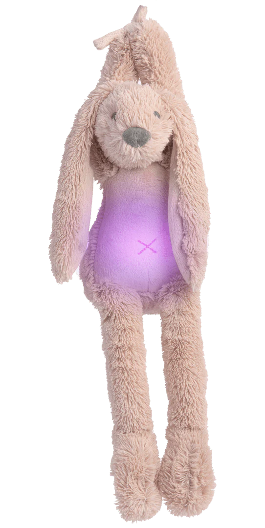 Happy Horse Knuffel Old Pink Rabbit Richie met Nachtlampje en Geluid 34cm - Image 3