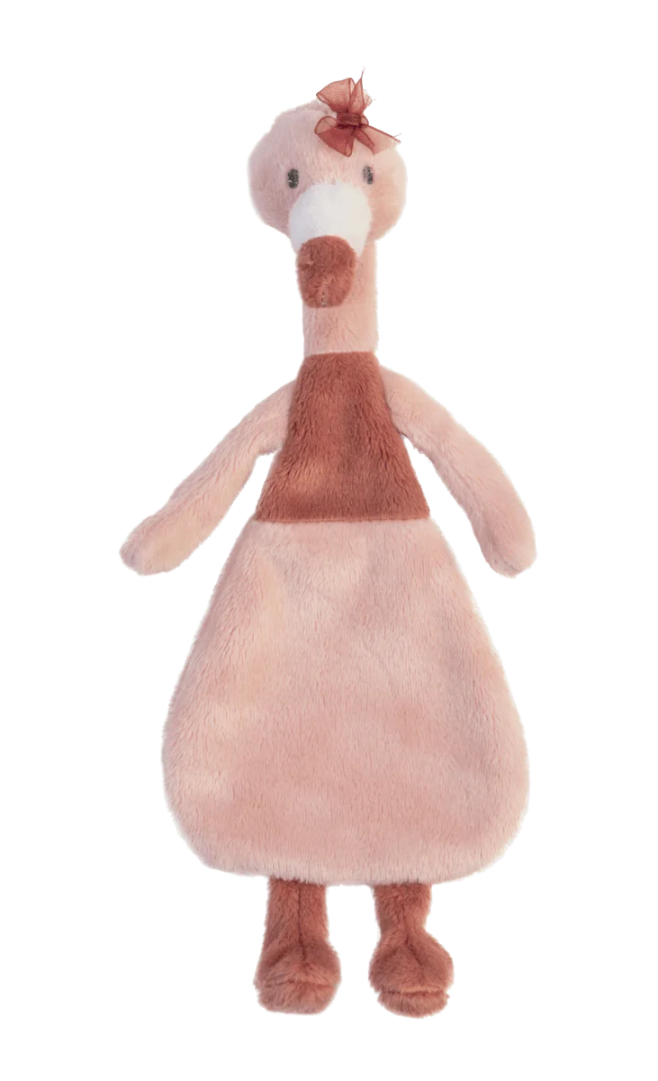 Happy Horse Knuffeldoekje Flamingo Fiddle 21cm
