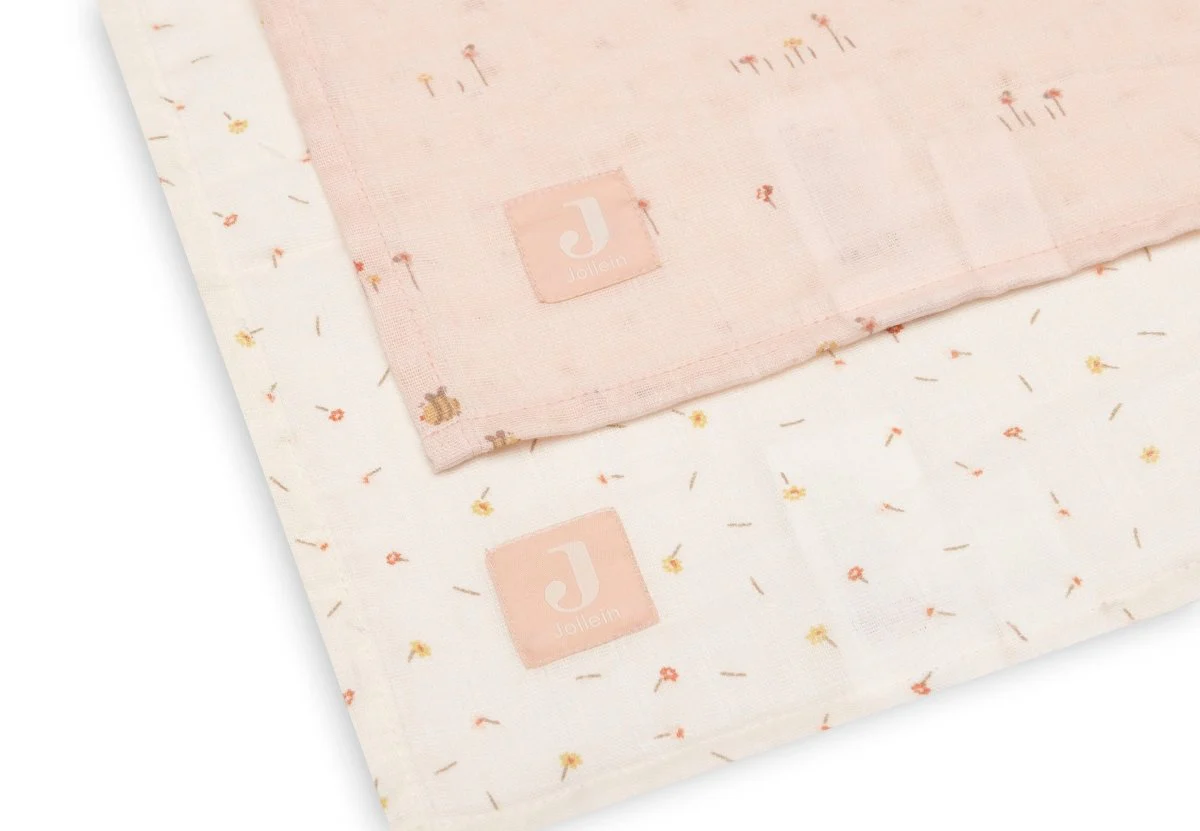 Hydrofiele Doek Large 115x115cm - Pretty Picnic - 2 Stuks - Image 2