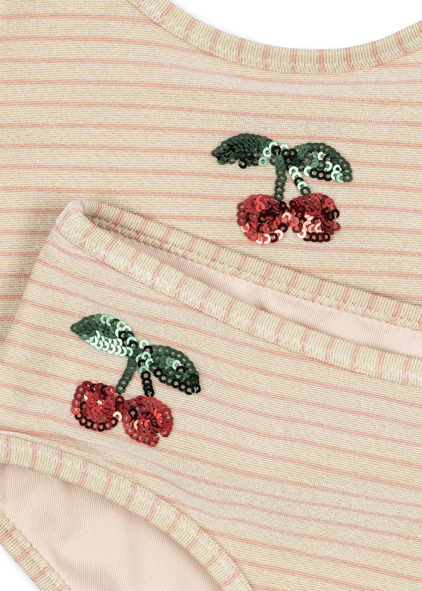 Jade Bikini Rose Stripe - Image 4