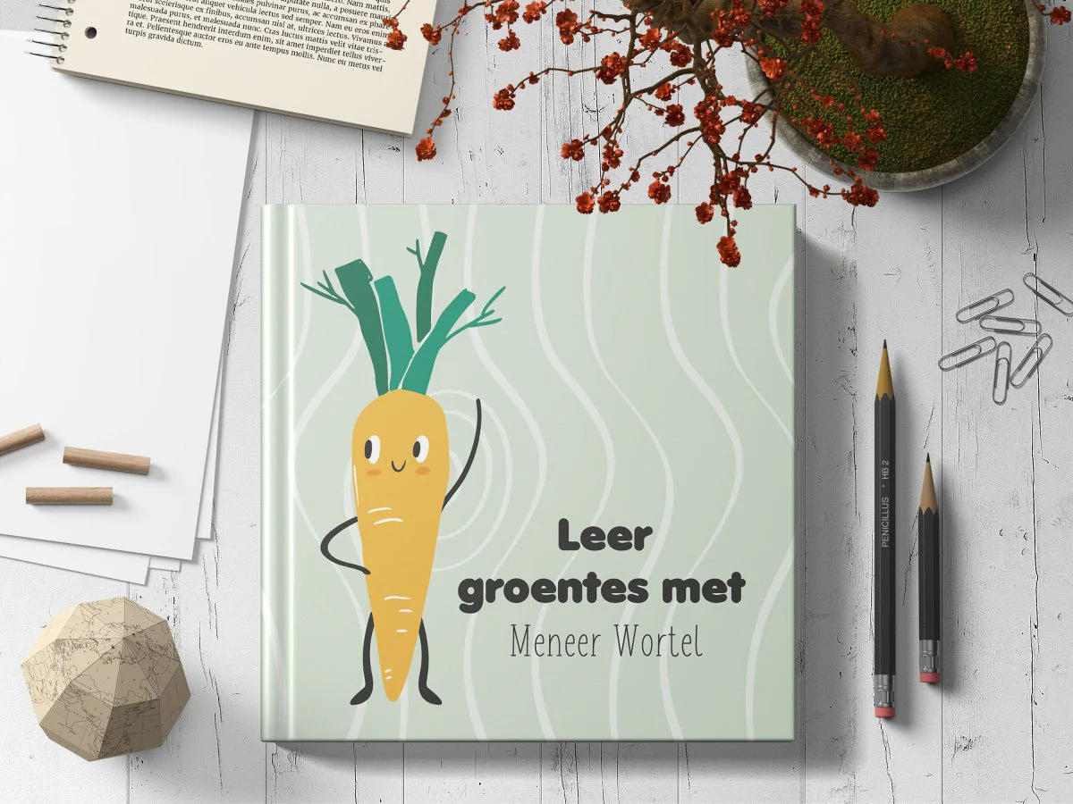 JeP Kids Baby Boekje Leer Groentes - Image 7