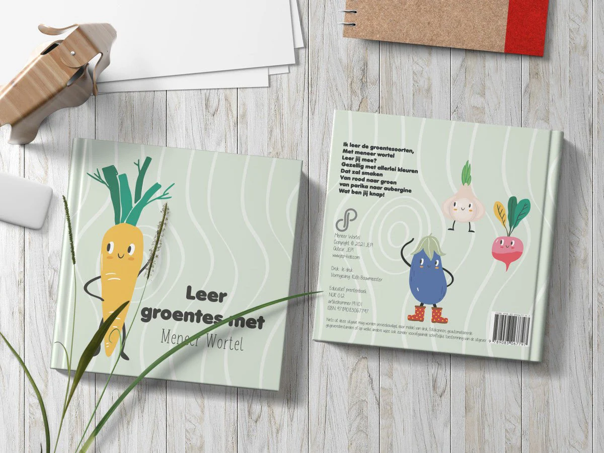 JeP Kids Baby Boekje Leer Groentes - Image 8