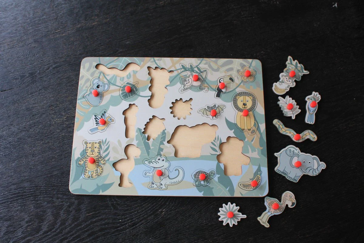 JeP Kids Puzzel 40X30 Jungle - Image 4