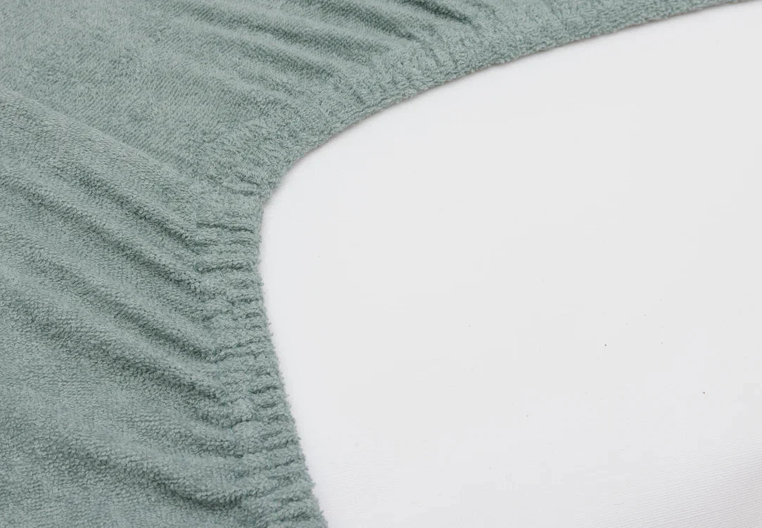 Jollein Aankleedkussenhoes Badstof 50X70Cm Sea Green 2St - Image 3