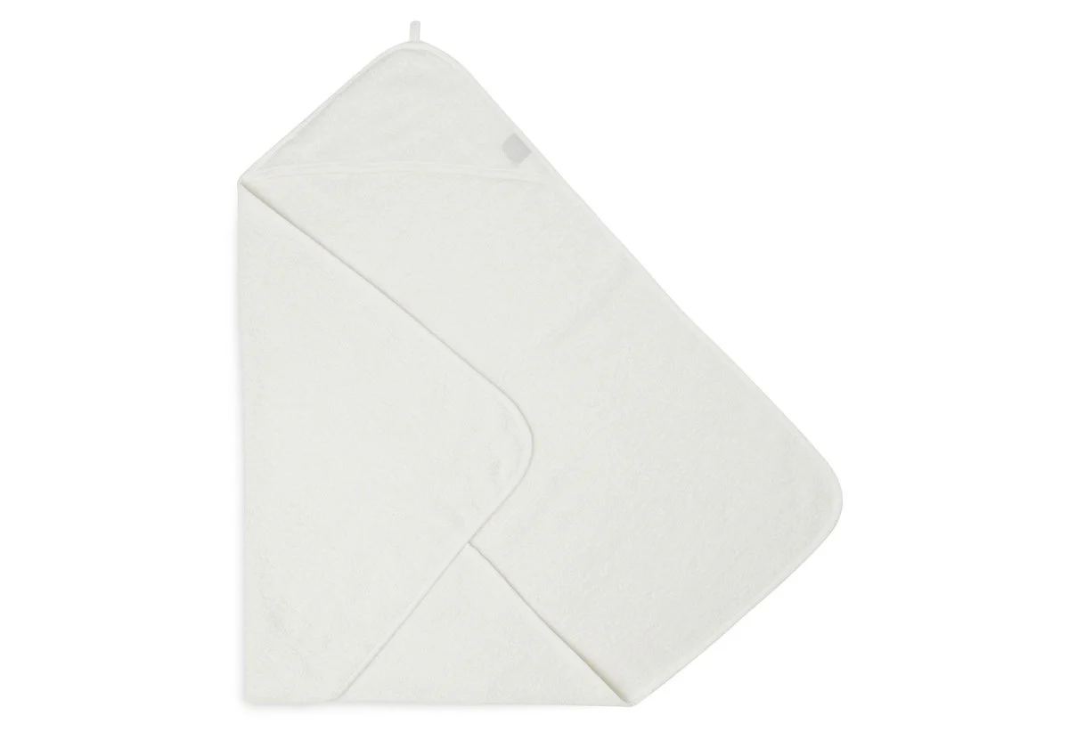 Jollein Badcape Baby Badstof Ivory 75x75cm - Image 5