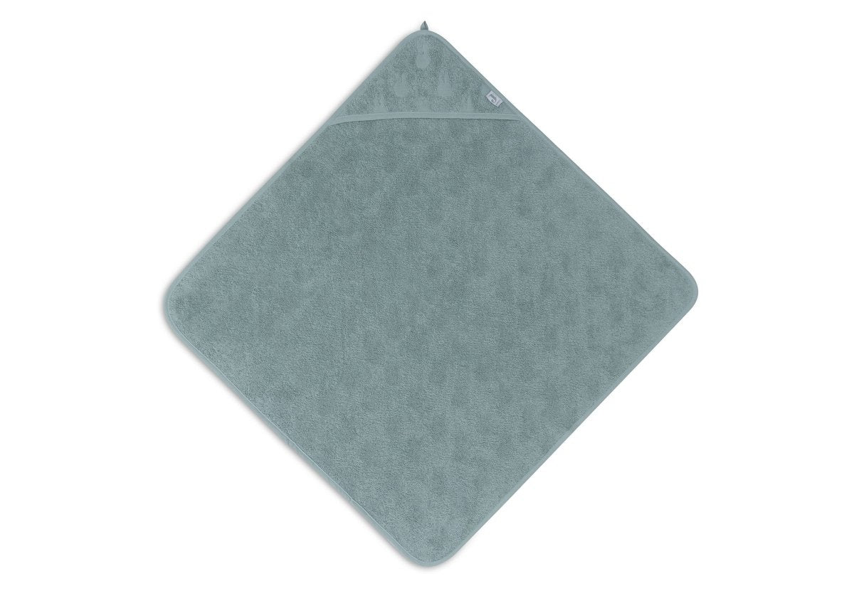 Jollein Badcape Baby Miffy Jaquard Sea Green 75X75Cm