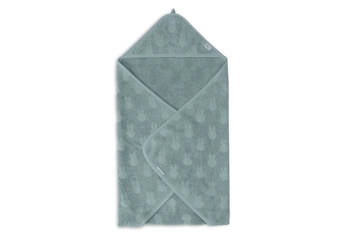 Jollein Badcape Baby Miffy Jaquard Sea Green 75X75Cm - Image 3