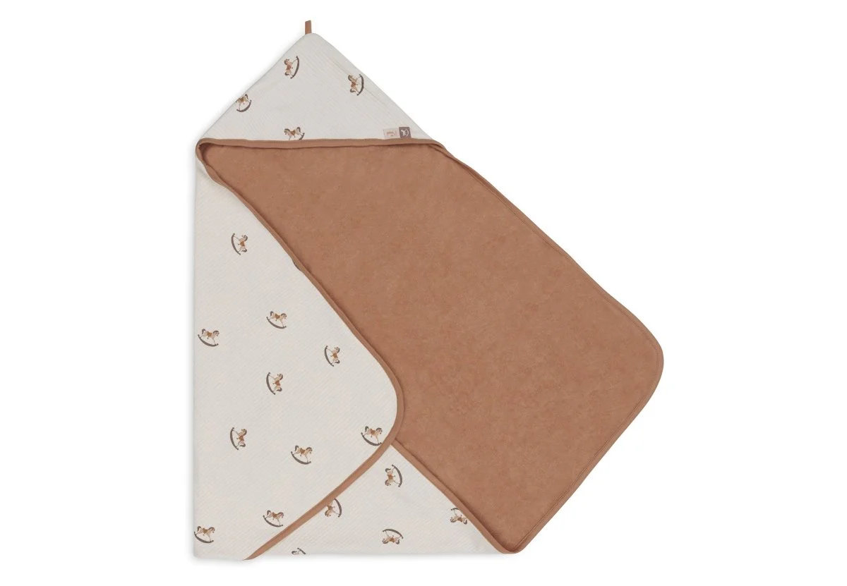 Jollein Badcape Baby Nostalgic Ride 75X75Cm - Image 2