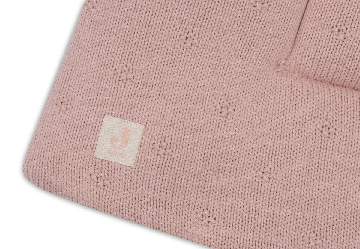 Jollein Boxkleed Cosy Knit Wild Rose 75 X 95 Cm - Image 2