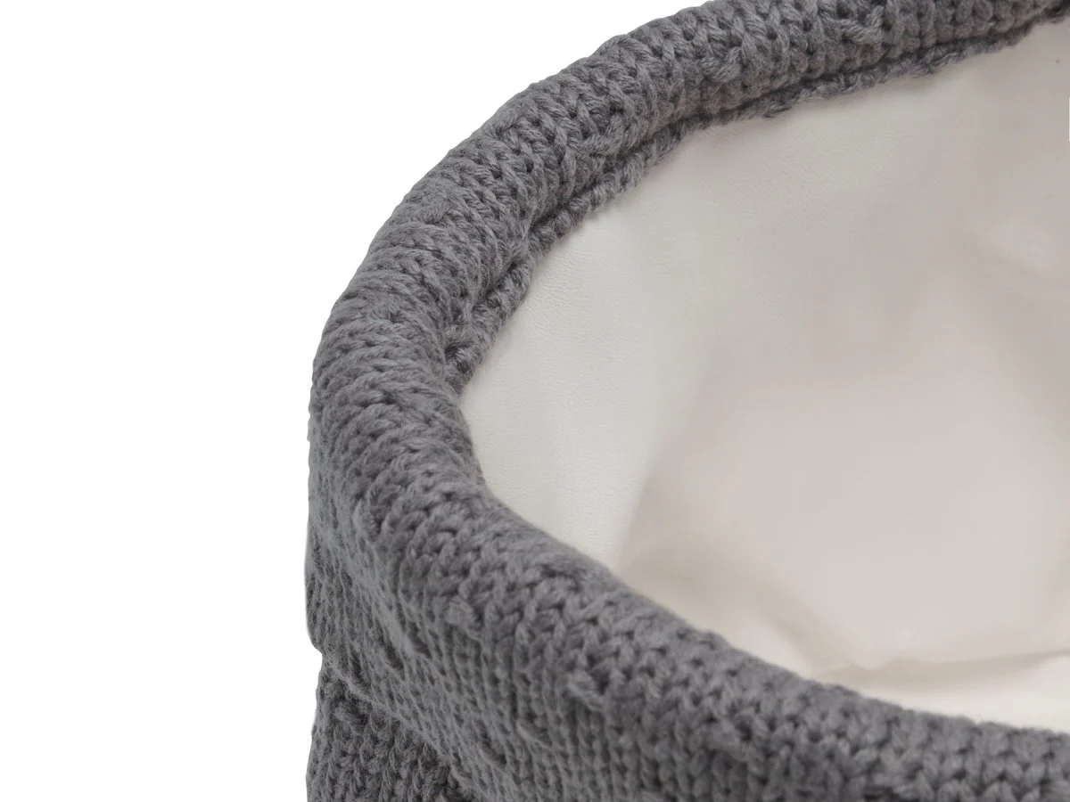 Jollein Commodemandje Bliss Knit Storm Grey - Image 2