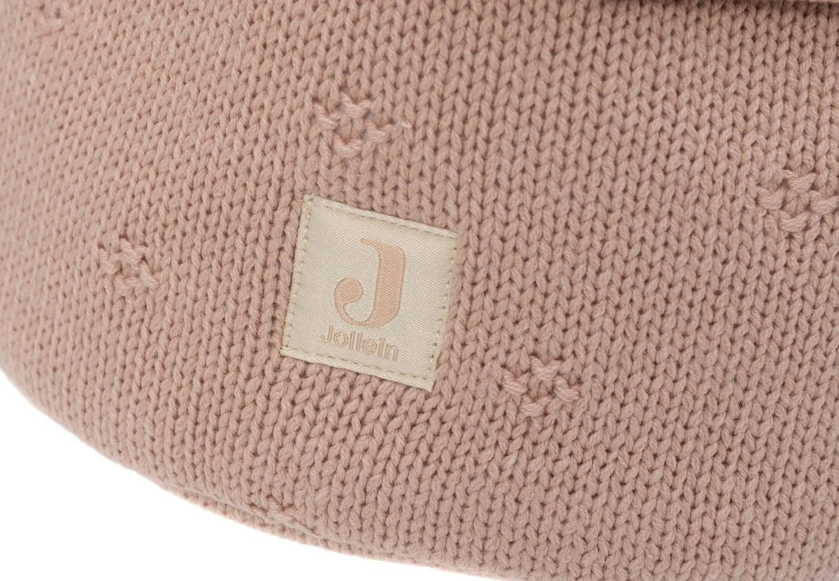 Jollein Commodemandje Cosy Knit Wild Rose - Image 2