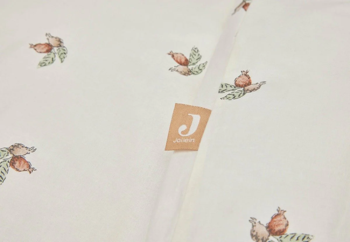 Jollein Dekbedovertrek Met Sloop Rosehip 100x140cm - Image 2