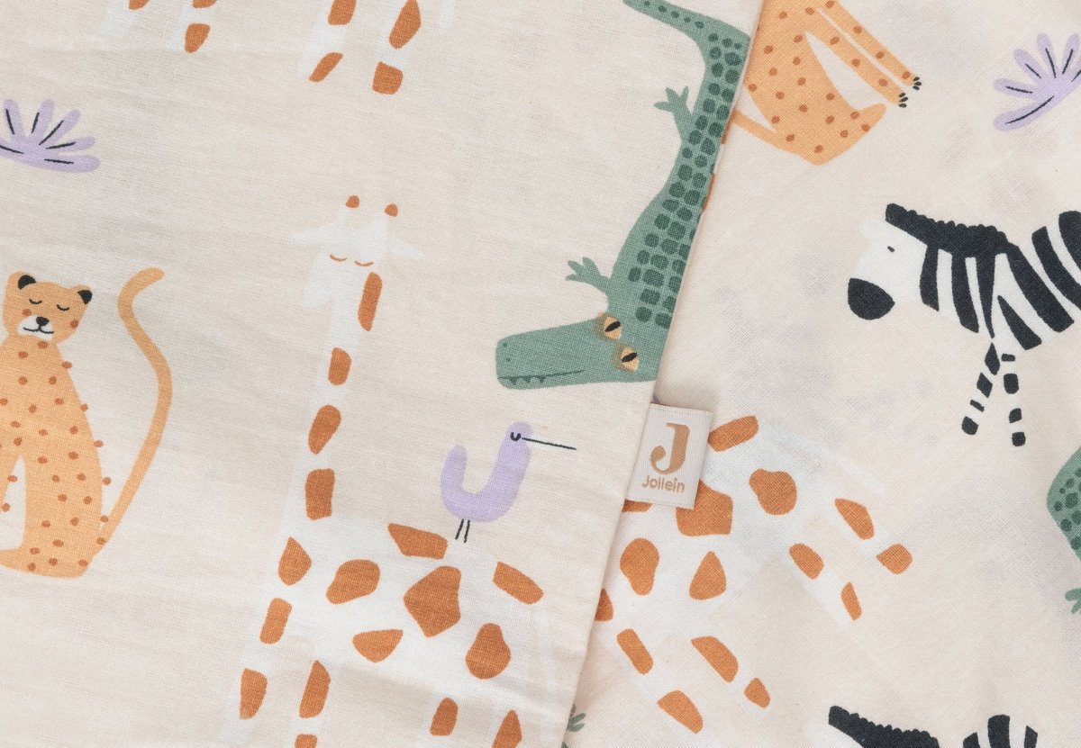 Jollein Dekbedovertrek Peuter Jungle Jambo 100 X 140 Cm - Image 2