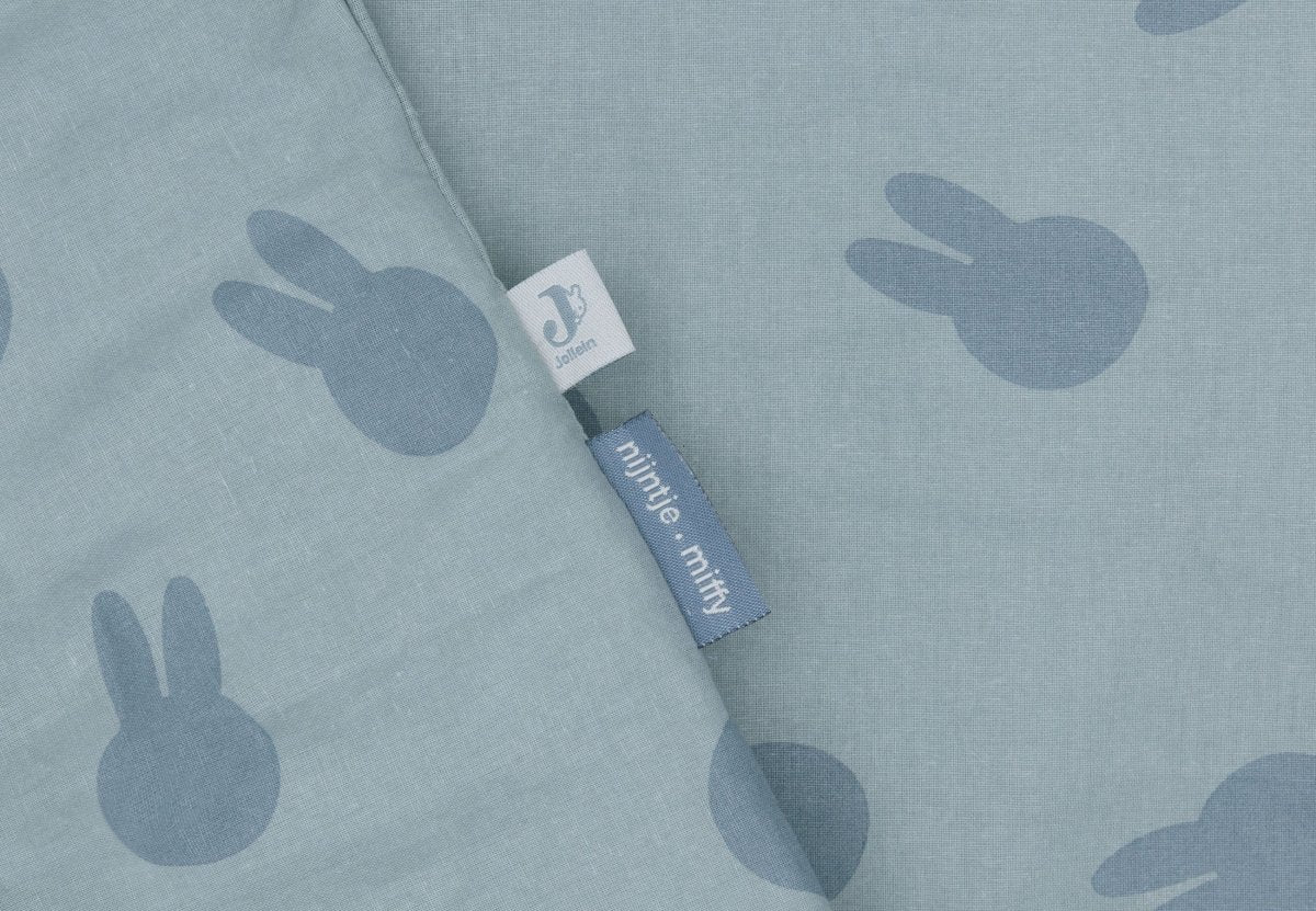 Jollein Dekbedovertrek Peuter Miffy Shadow Sea Green 100 X 140 Cm - Image 2
