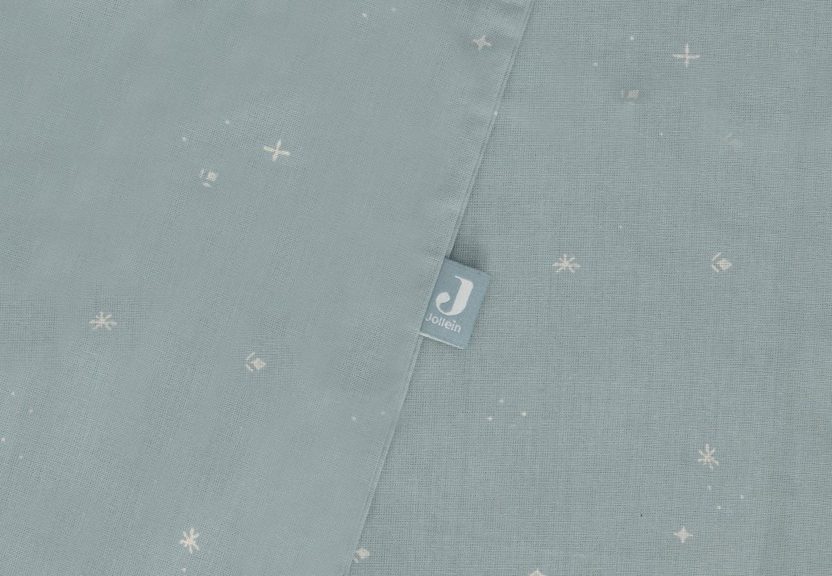 Jollein Dekbedovertrek Peuter Twinkling Sea Green 100 X 140 Cm - Image 2