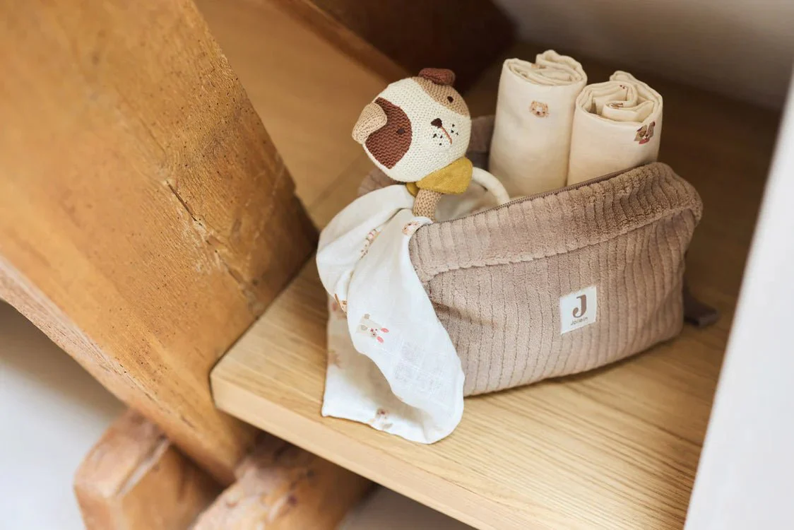 Jollein Etui Coudy Rib/ Milky Coffee - Image 5