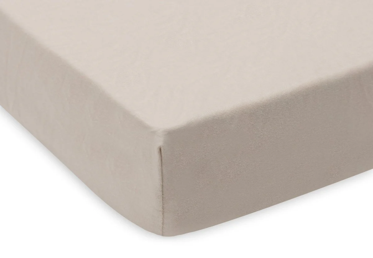 Jollein Hoeslaken Boxmatras Oatmeal/ Sand 75X95Cm 2St - Image 4