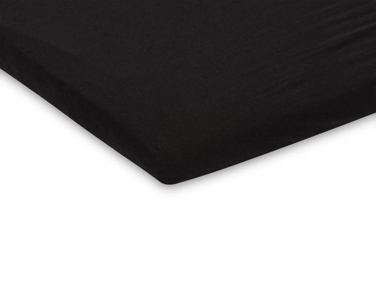 Jollein Hoeslaken Jersey Boxmatras Zwart 75x95cm - Image 2
