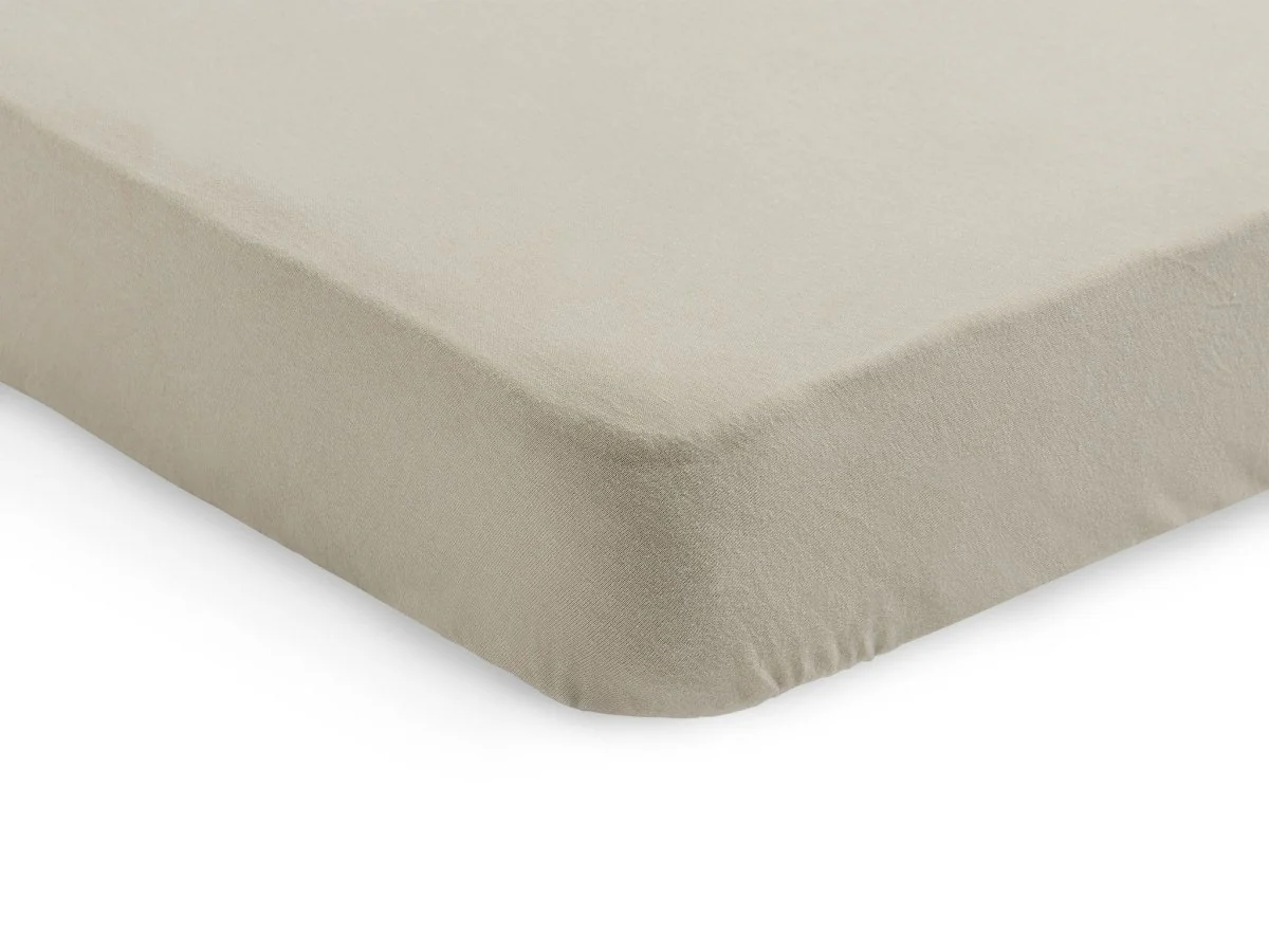 Jollein Hoeslaken Jersey Nougat 60x120cm - Image 3