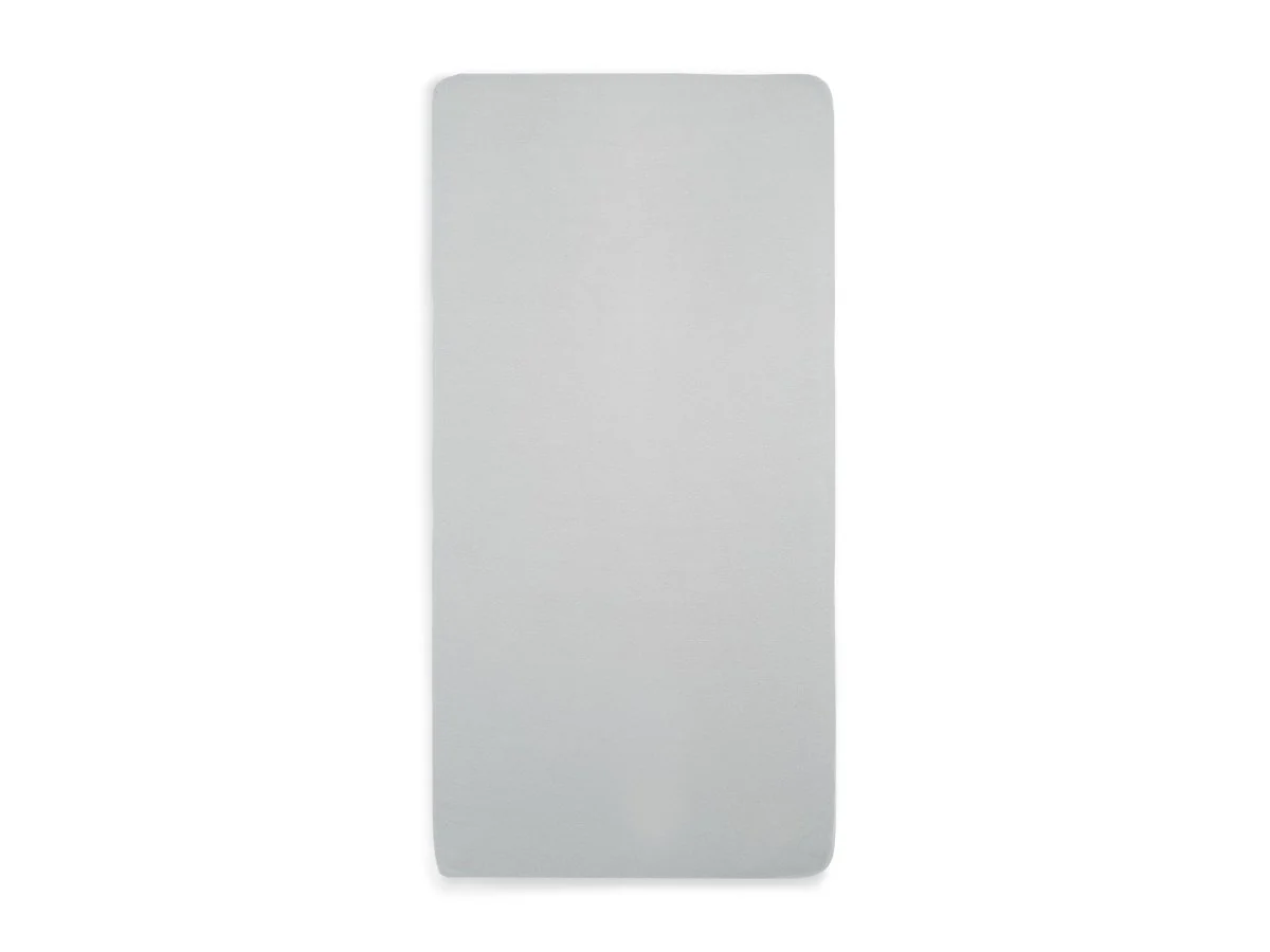 Jollein Hoeslaken Jersey Soft Grey 75x150cm - Image 2