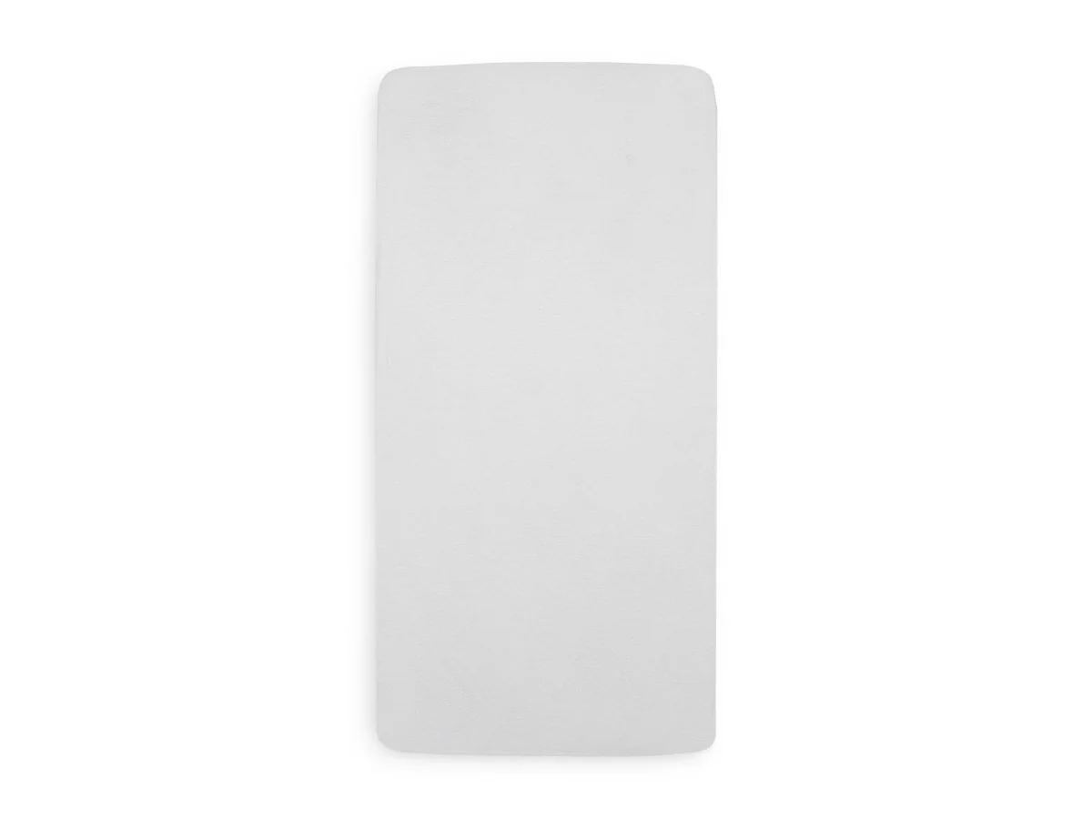 Jollein Hoeslaken Jersey Wit 60x120cm 2st - Image 2