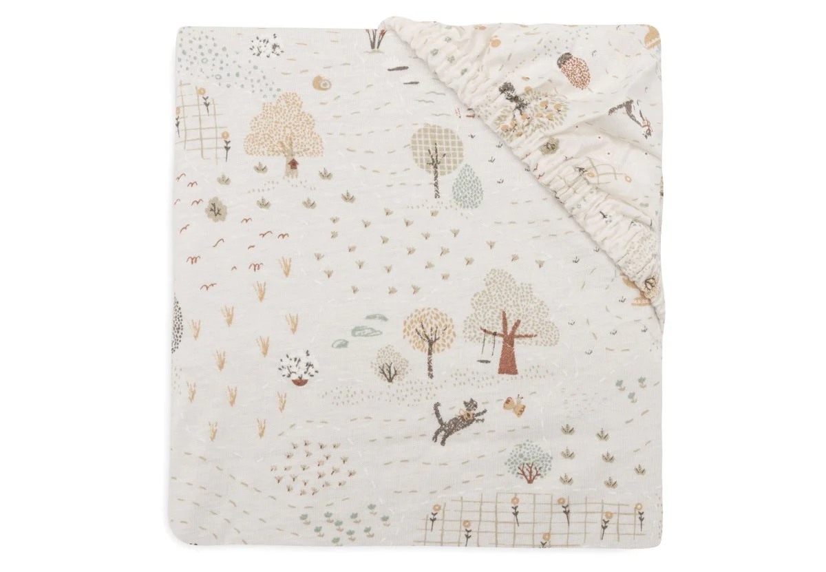 Jollein Hoeslaken Peuter Tiny Park 75X140Cm