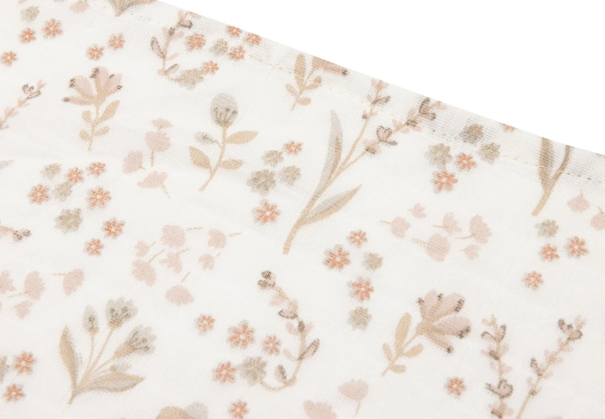Jollein Hydrofiele Doek 70X70Cm - Bloomy - 3 Stuks - Image 2
