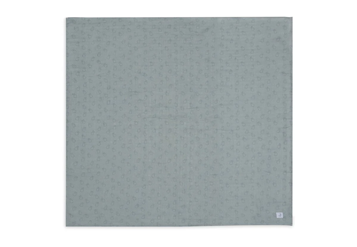 Jollein Hydrofiele Doek Miffy Sillhouettes Sea Green 115 X 115 Cm 2St - Image 3