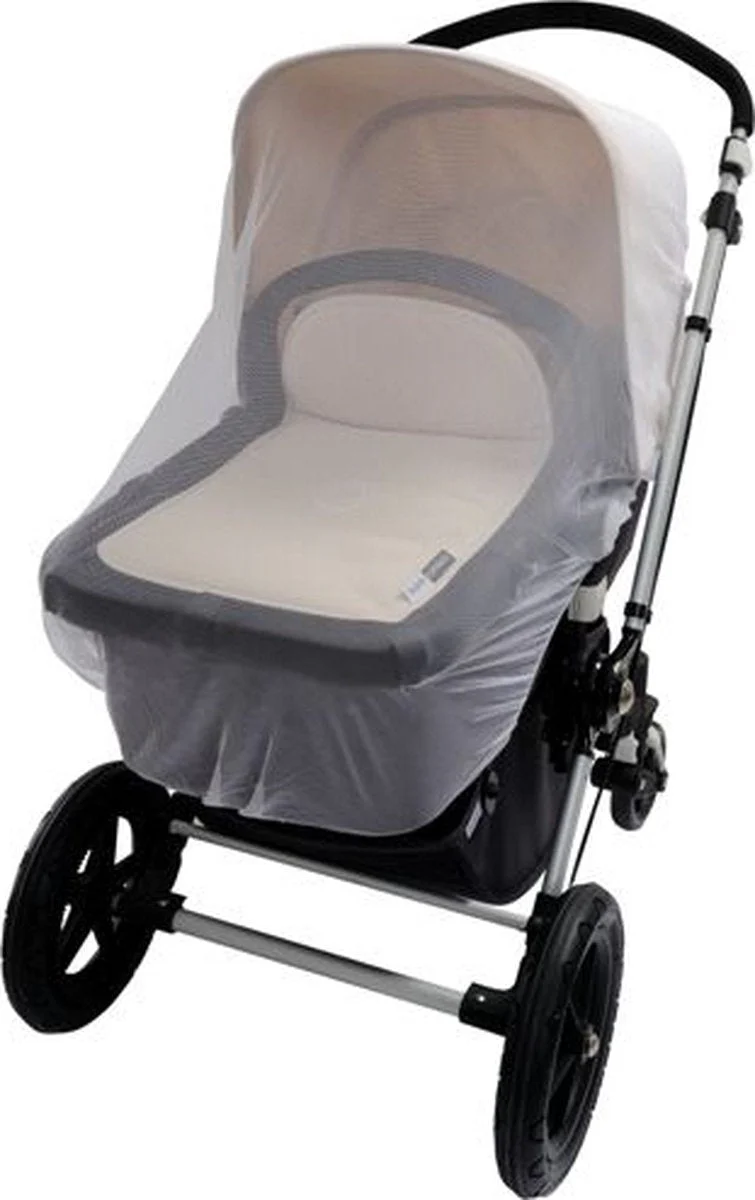 Jollein Klamboe Baby Kinderwagen Doorzichtig 100x100cm - Image 2