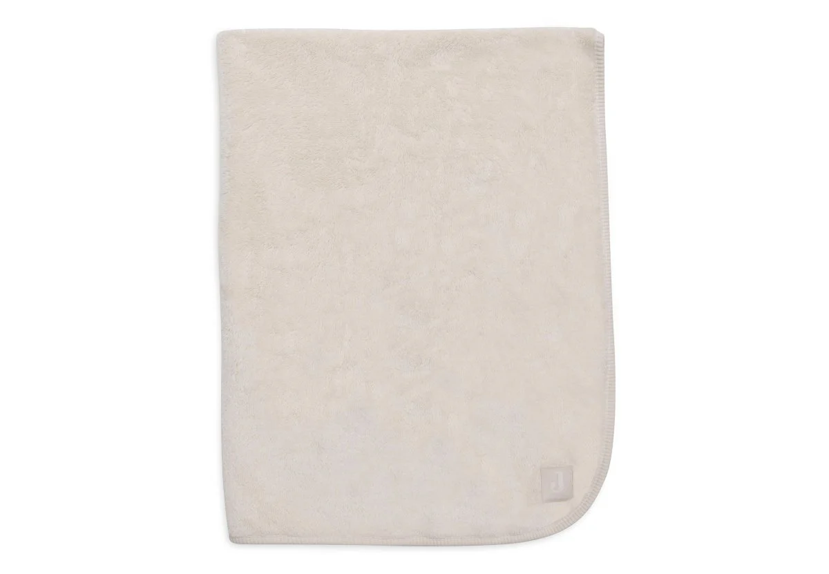 Jollein Ledikantdeken Basic Jersey/ Sherpa Oatmeal 100X150Cm