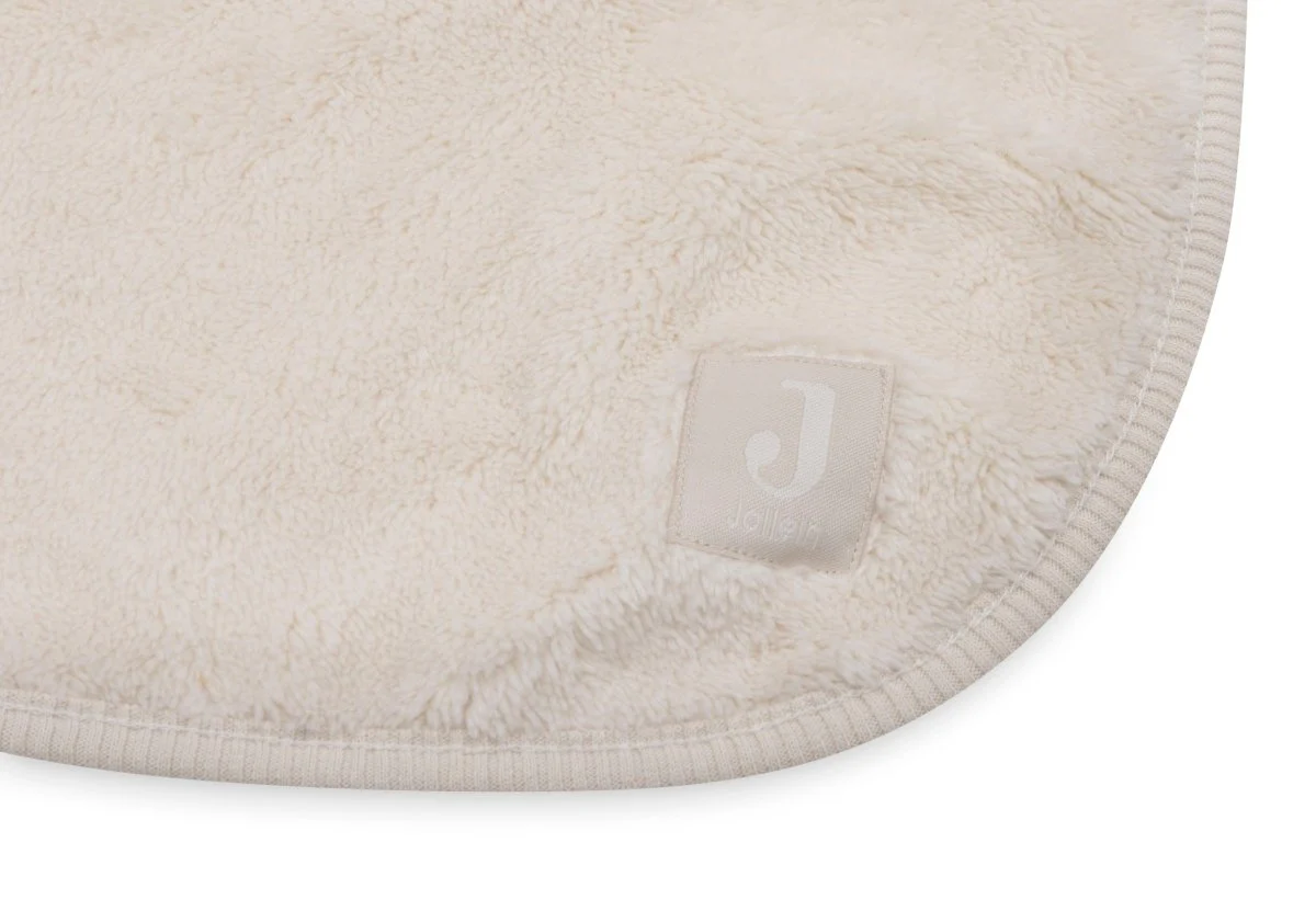 Jollein Ledikantdeken Basic Jersey/ Sherpa Oatmeal 100X150Cm - Image 3