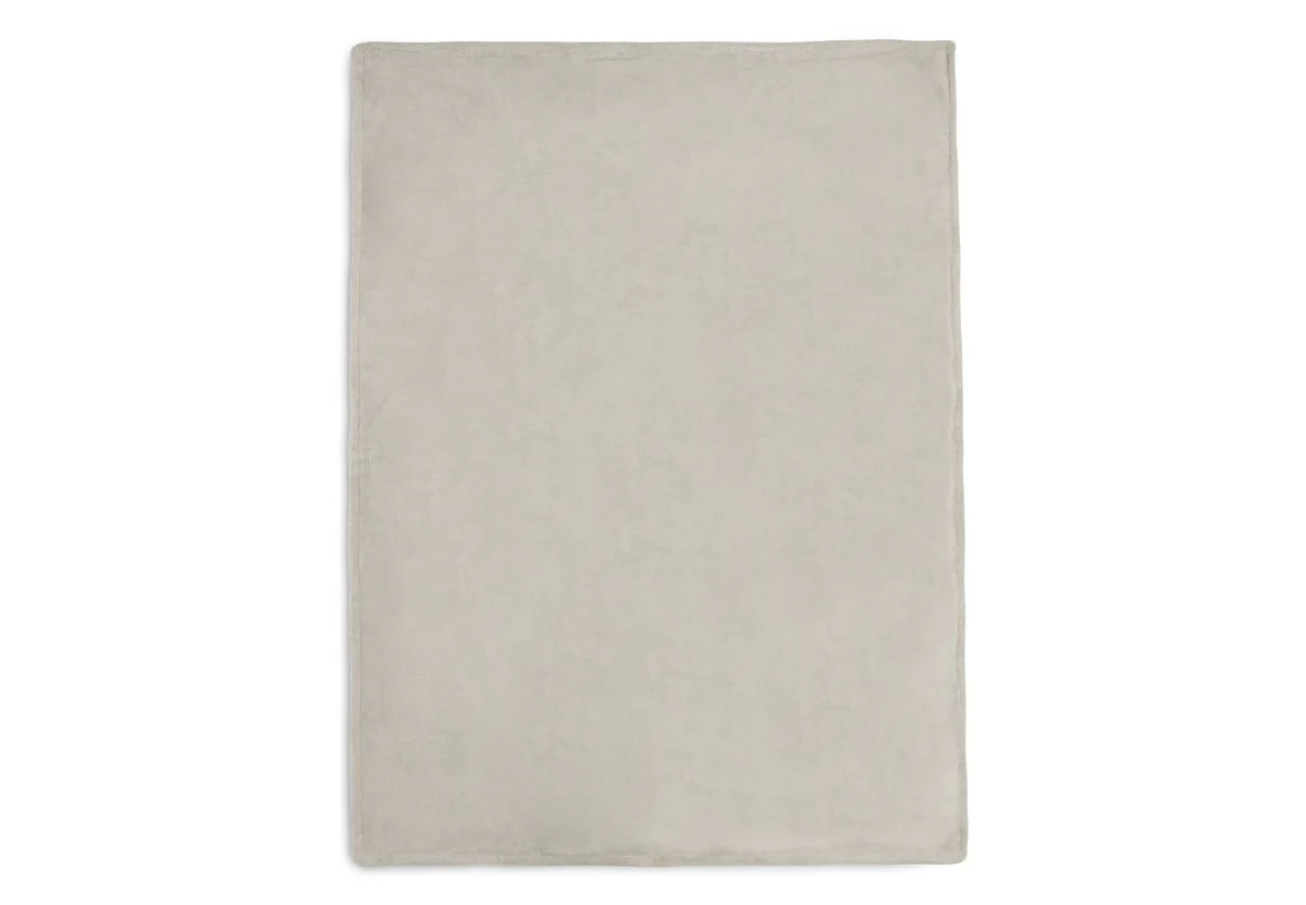 Jollein Ledikantdeken Basic Knit Nougat/Fleece 100x150cm - Image 5