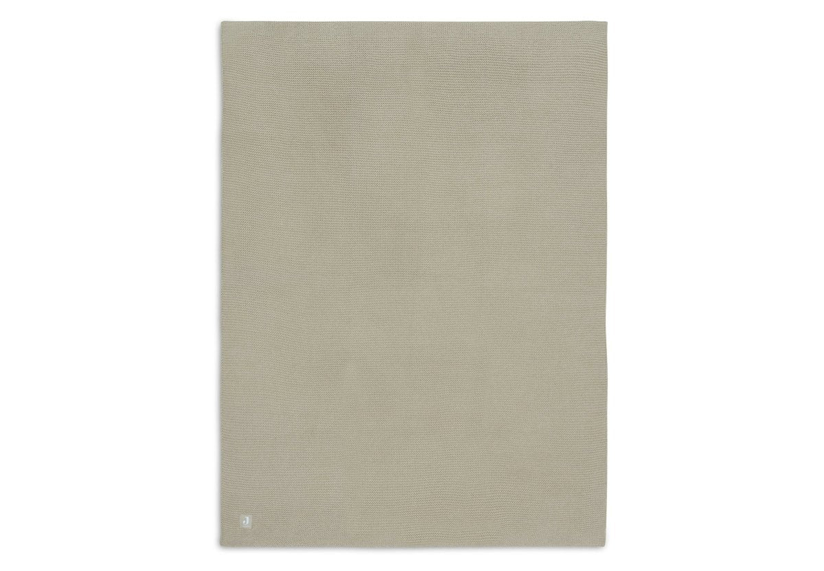 Jollein Ledikantdeken Basic Knit Olive Green 100X150Cm - Image 5
