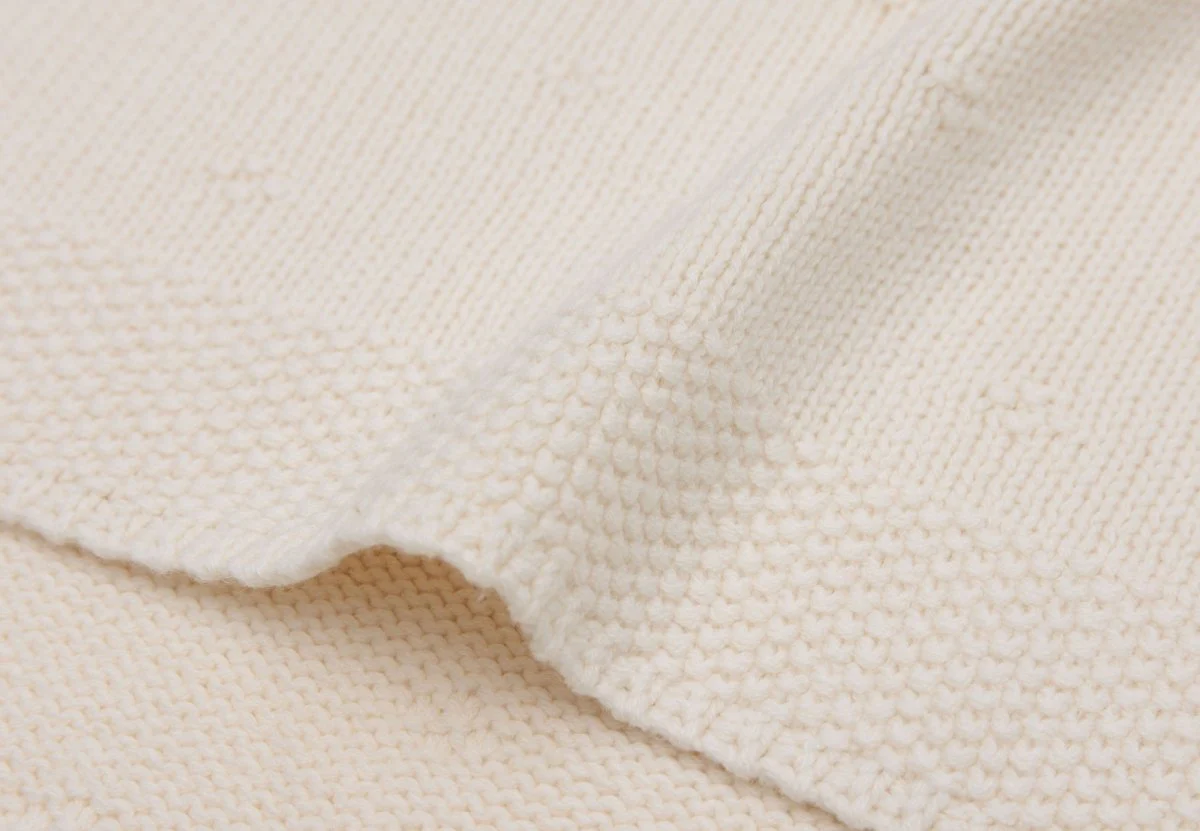 Jollein Ledikantdeken Cosy Knit Ivory 100 X 150 Cm - Image 4