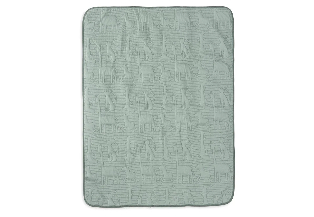 Jollein Ledikantdeken Jungle Jambo Ash Green/Laurel 100 X 150 Cm - Image 2