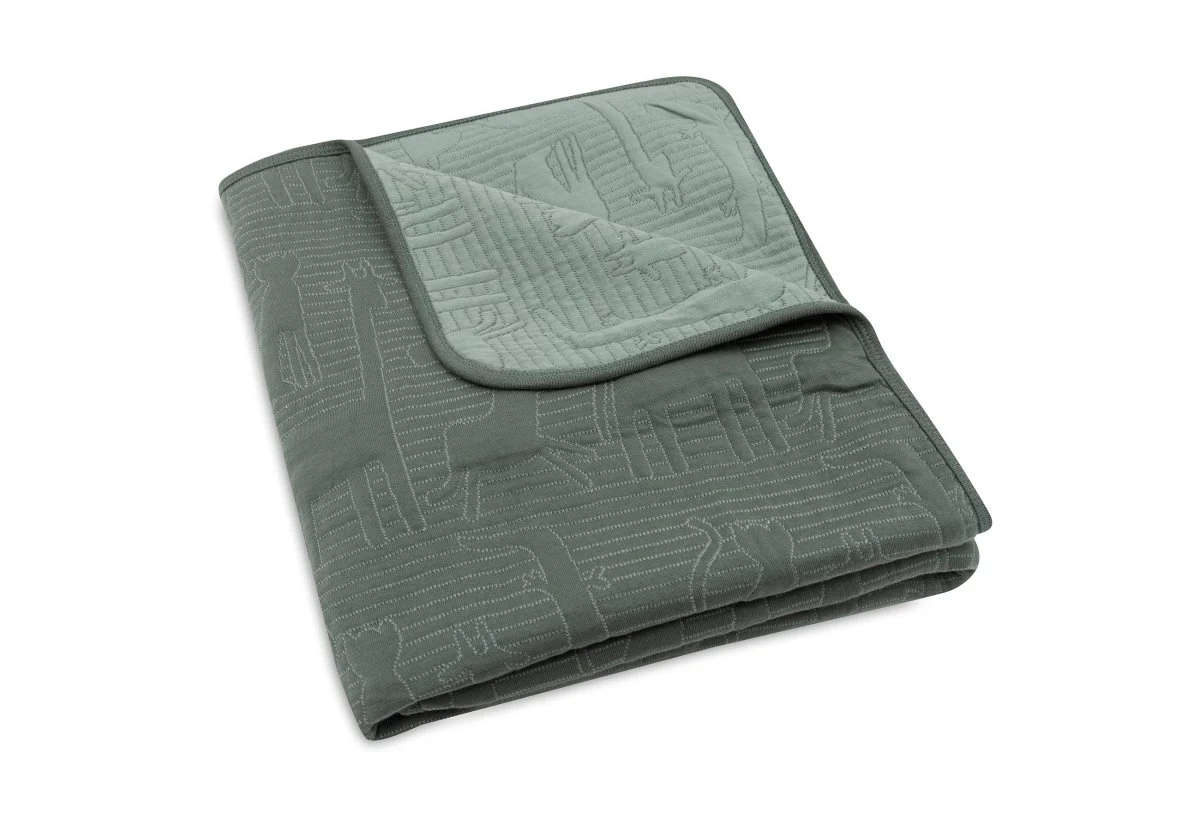 Jollein Ledikantdeken Jungle Jambo Ash Green/Laurel 100 X 150 Cm - Image 4