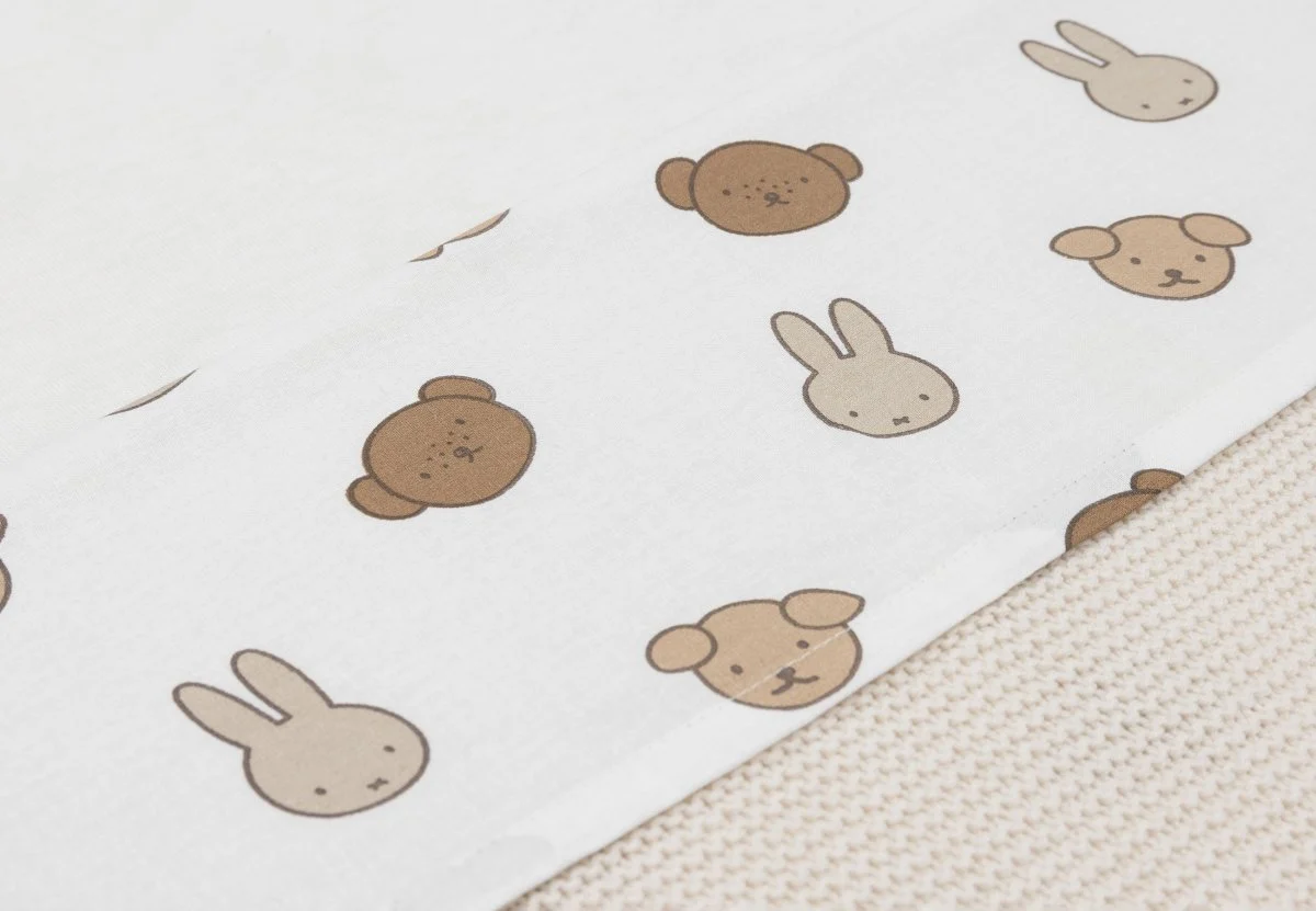 Jollein Ledikantlaken Miffy And Friends 120X150Cm - Image 2