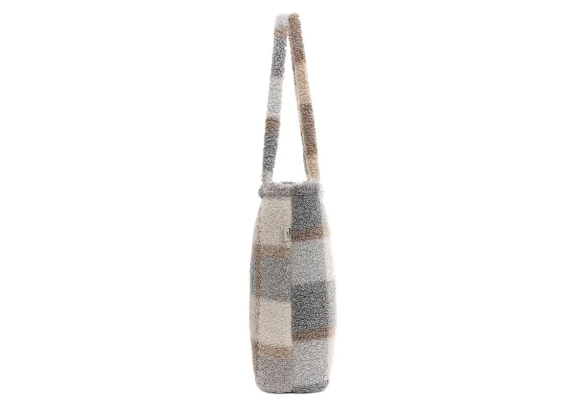 Jollein Luiertas Check Boucle Shopper - Image 3