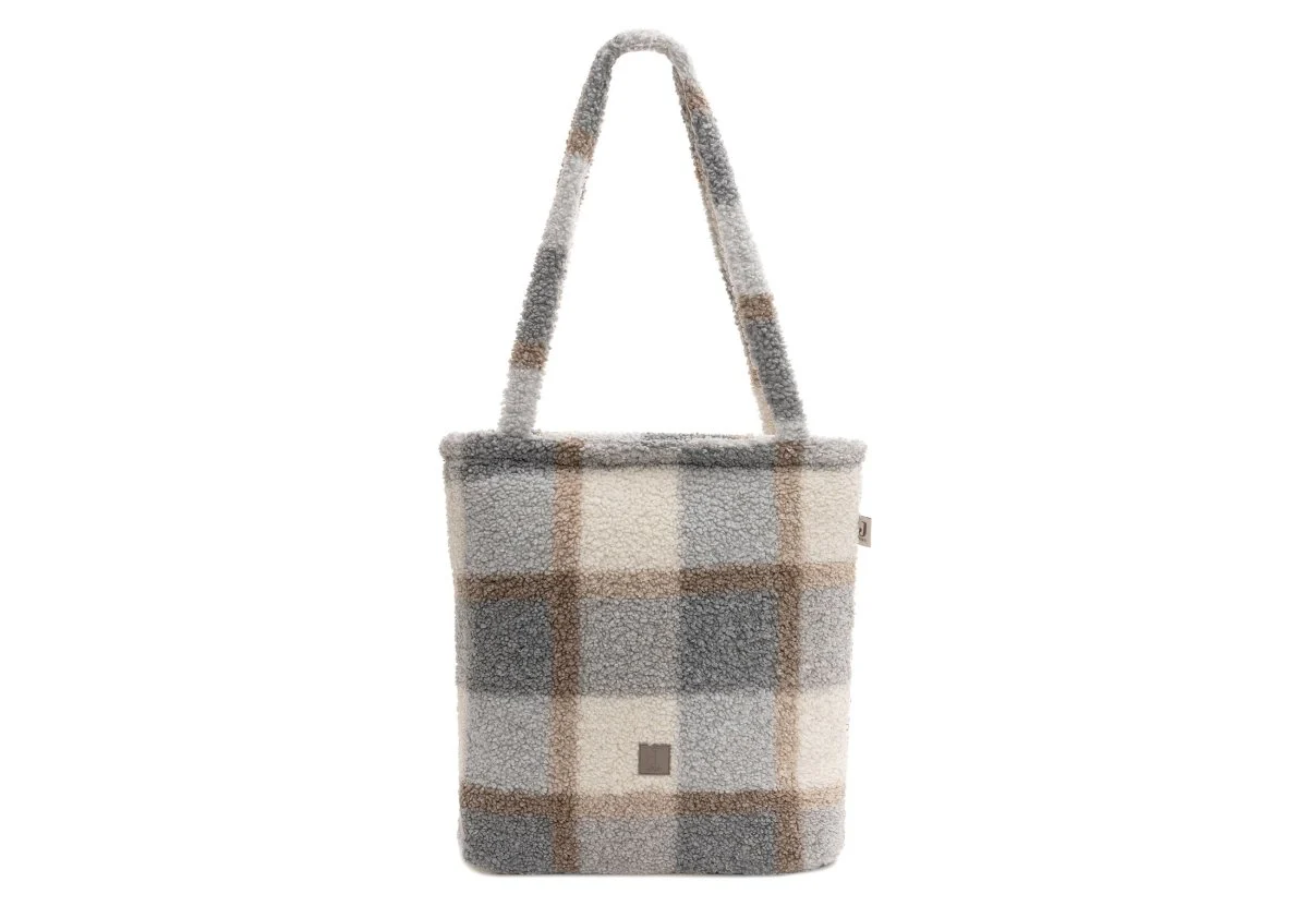 Jollein Luiertas Check Boucle Shopper - Image 7