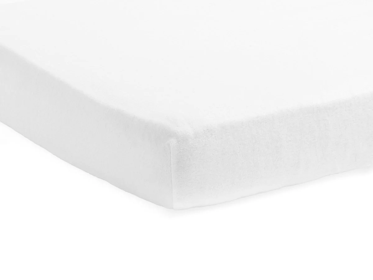 Jollein Molton Hoeslaken Wit 40x90cm - Image 2