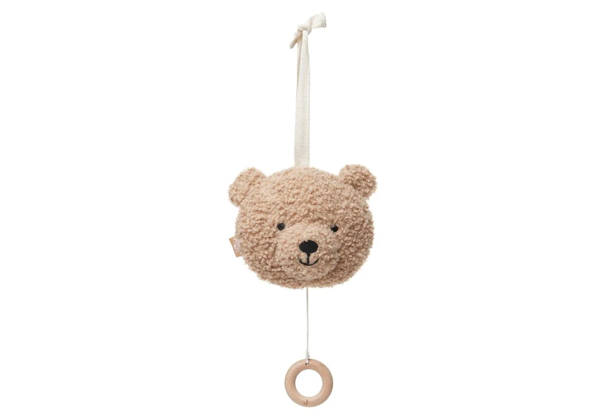 Jollein Muziekhanger Baby Teddy Bear Biscuit