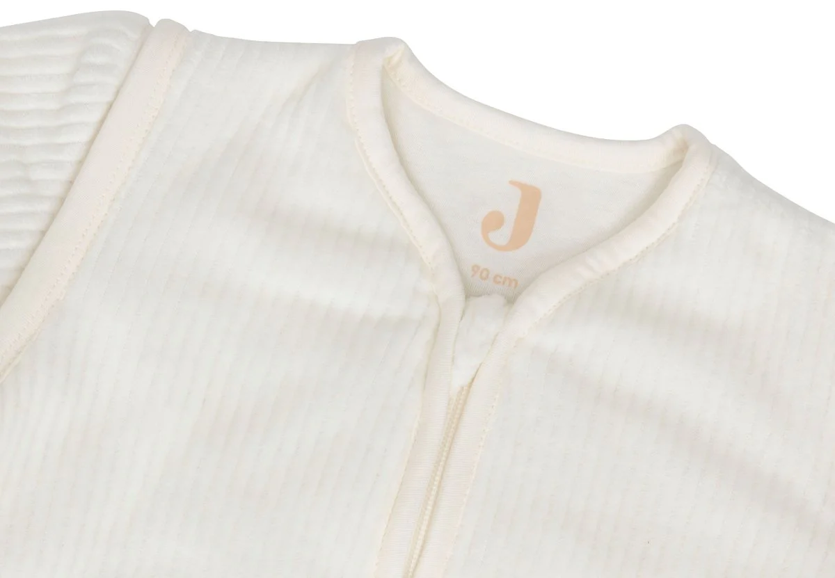Jollein Slaapzak Baby Met Afritsbare Mouw Rond Rib Ivory - Image 4