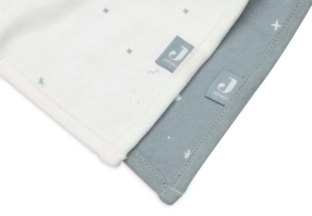 Jollein Slabbetje Bandana Twinkling Sea Green 2St - Image 4