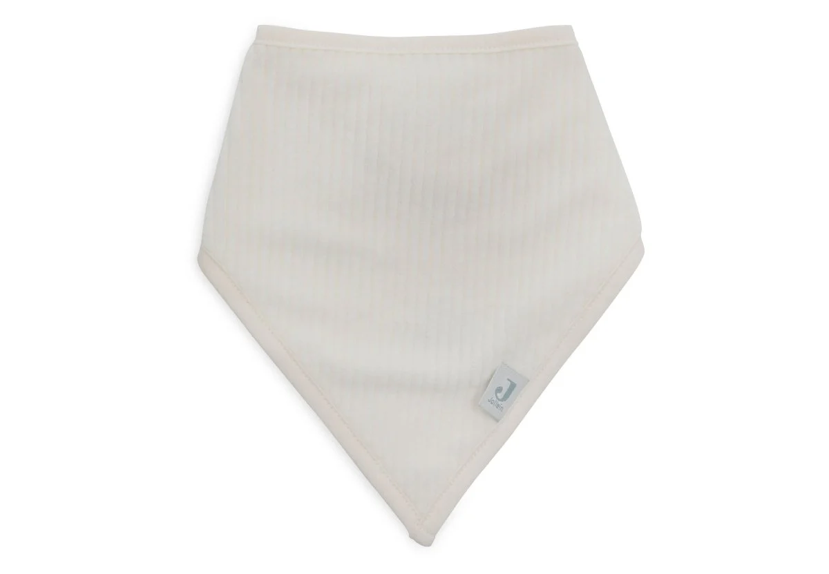 Jollein Slabbetje Bandana Velvet Sea Green/Ivory 2St - Image 2