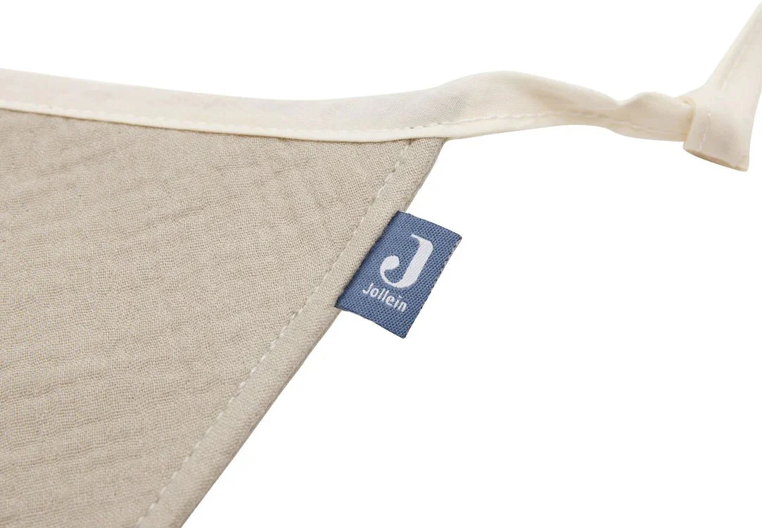 Jollein Slinger Jeans Blue/Olive Green 200X17cm - Image 2