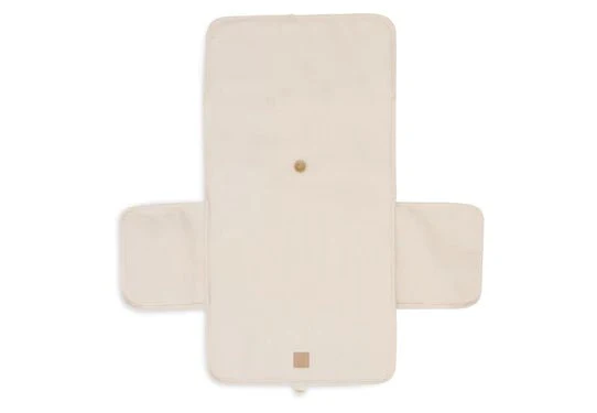 Jollein Verschoningsmat met Opbergvakken Twill Natural - Image 3