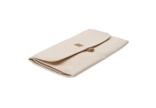 Jollein Verschoningsmat met Opbergvakken Twill Natural - Image 4