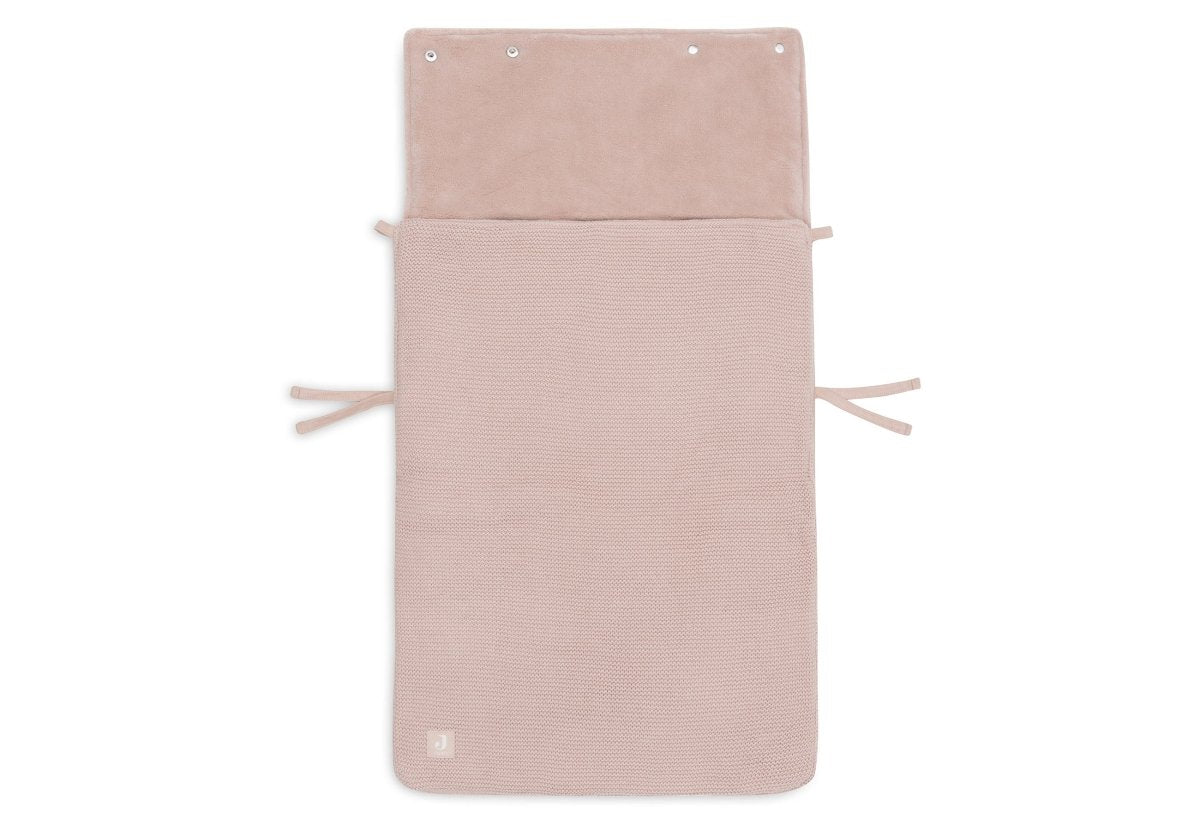Jollein Voetenzak Basic Knit/ Wild Rose - Image 2