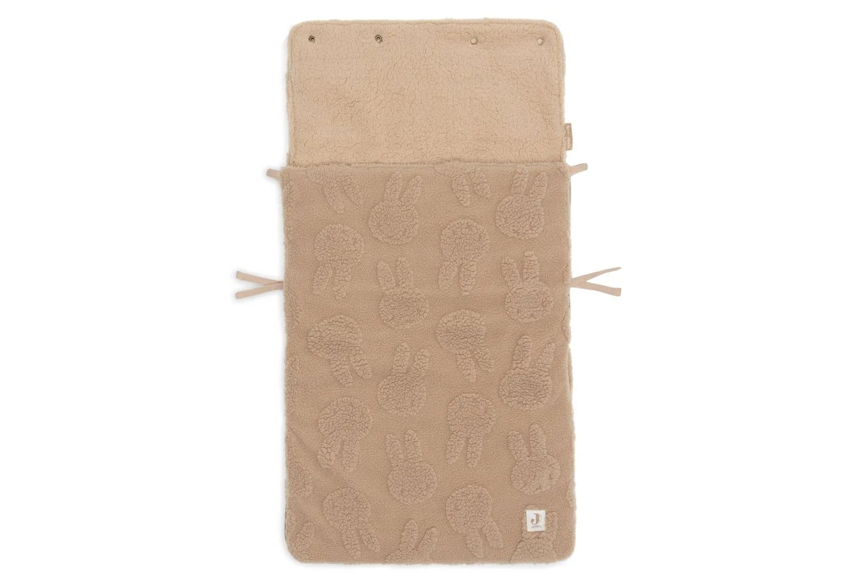 Jollein Voetenzak Miffy/ Jacquard/Teddy-Biscuit 0-3 Mnd - Image 5